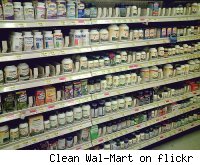 vitamins on store shelves